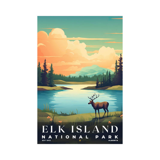 Elk Island National Park Poster | S05