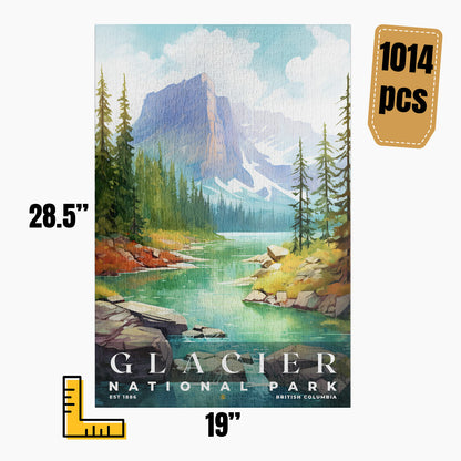 Canada Glacier National Park Puzzle | S08