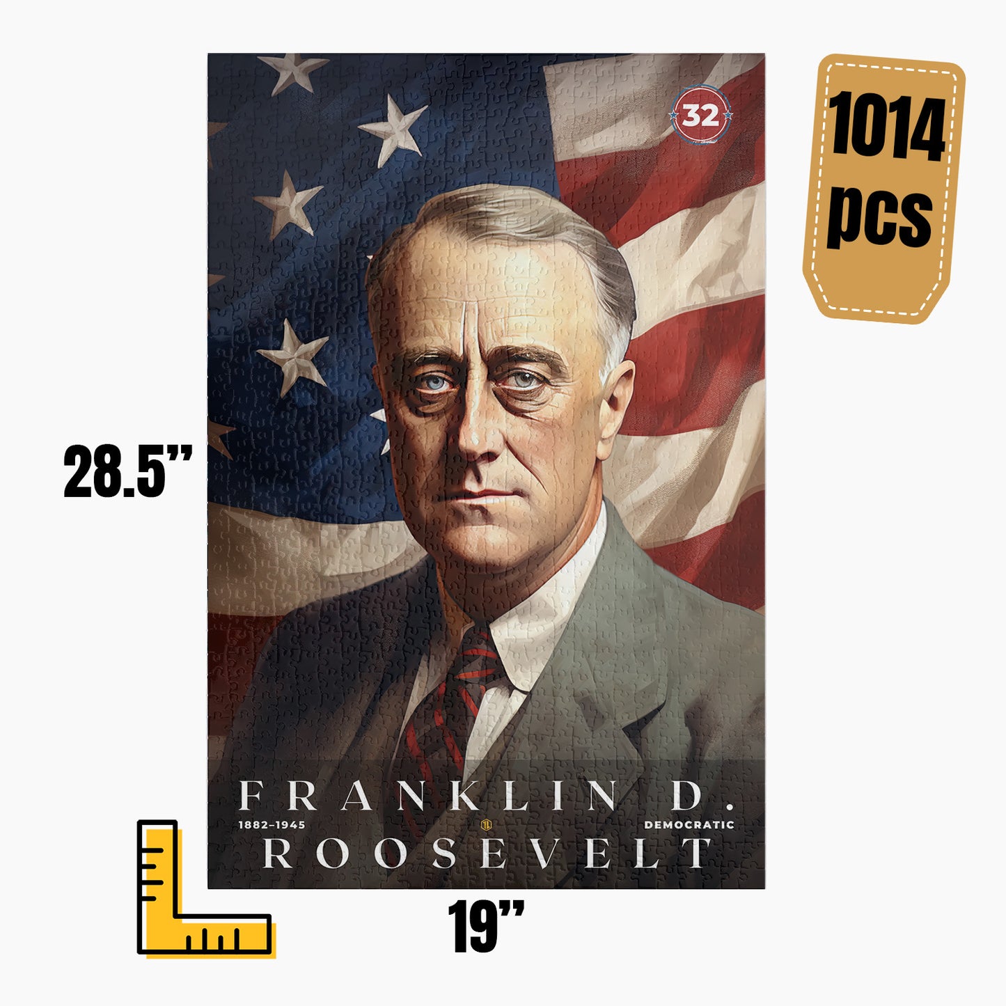 Franklin D Roosevelt Puzzle | S04