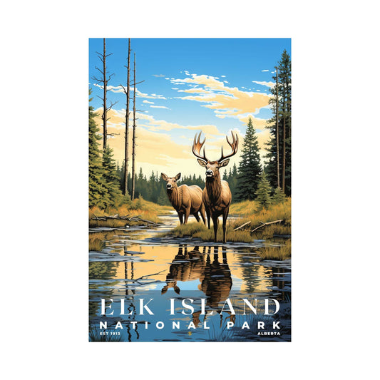 Elk Island National Park Poster | S02