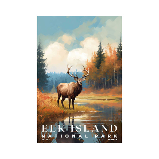 Elk Island National Park Poster | S06