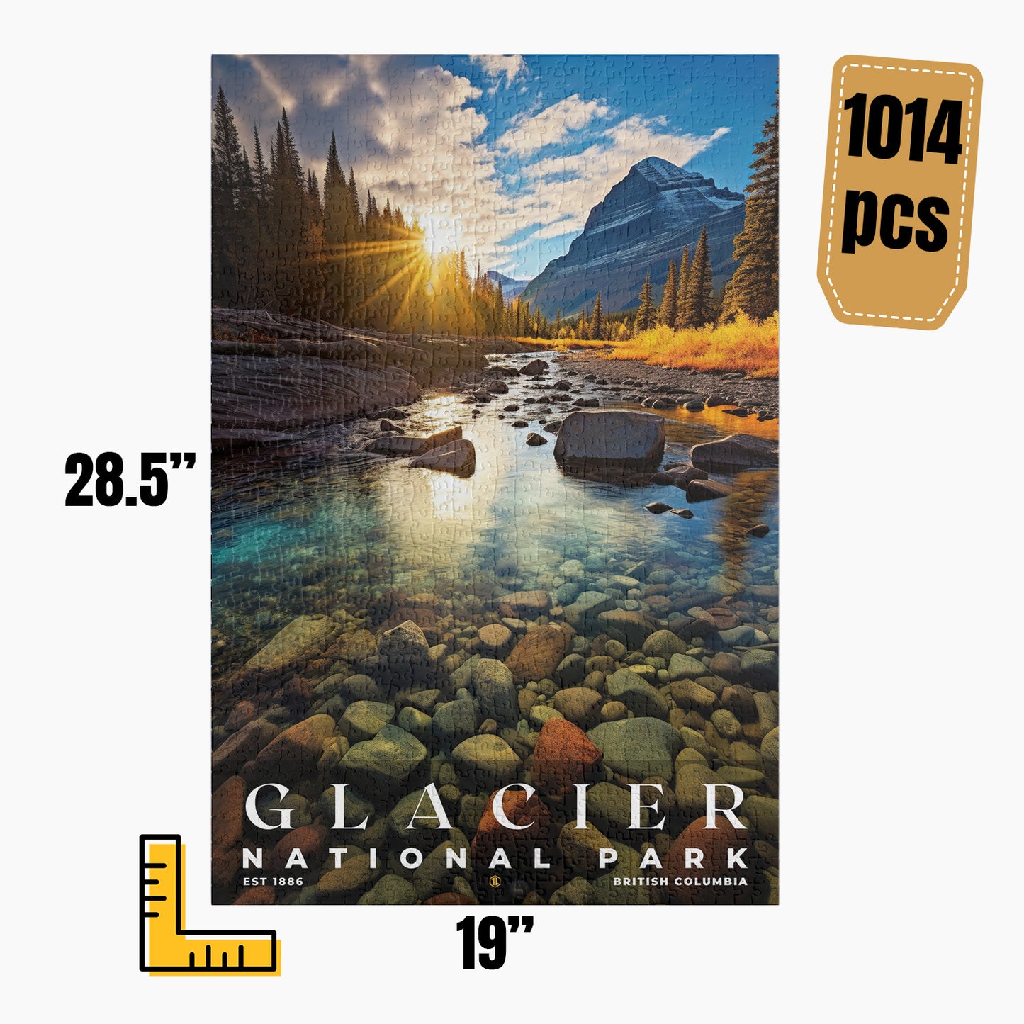 Canada Glacier National Park Puzzle | S10