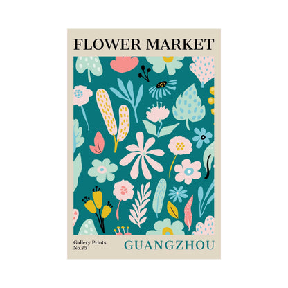 Guangzhou Flower Market Poster | S02