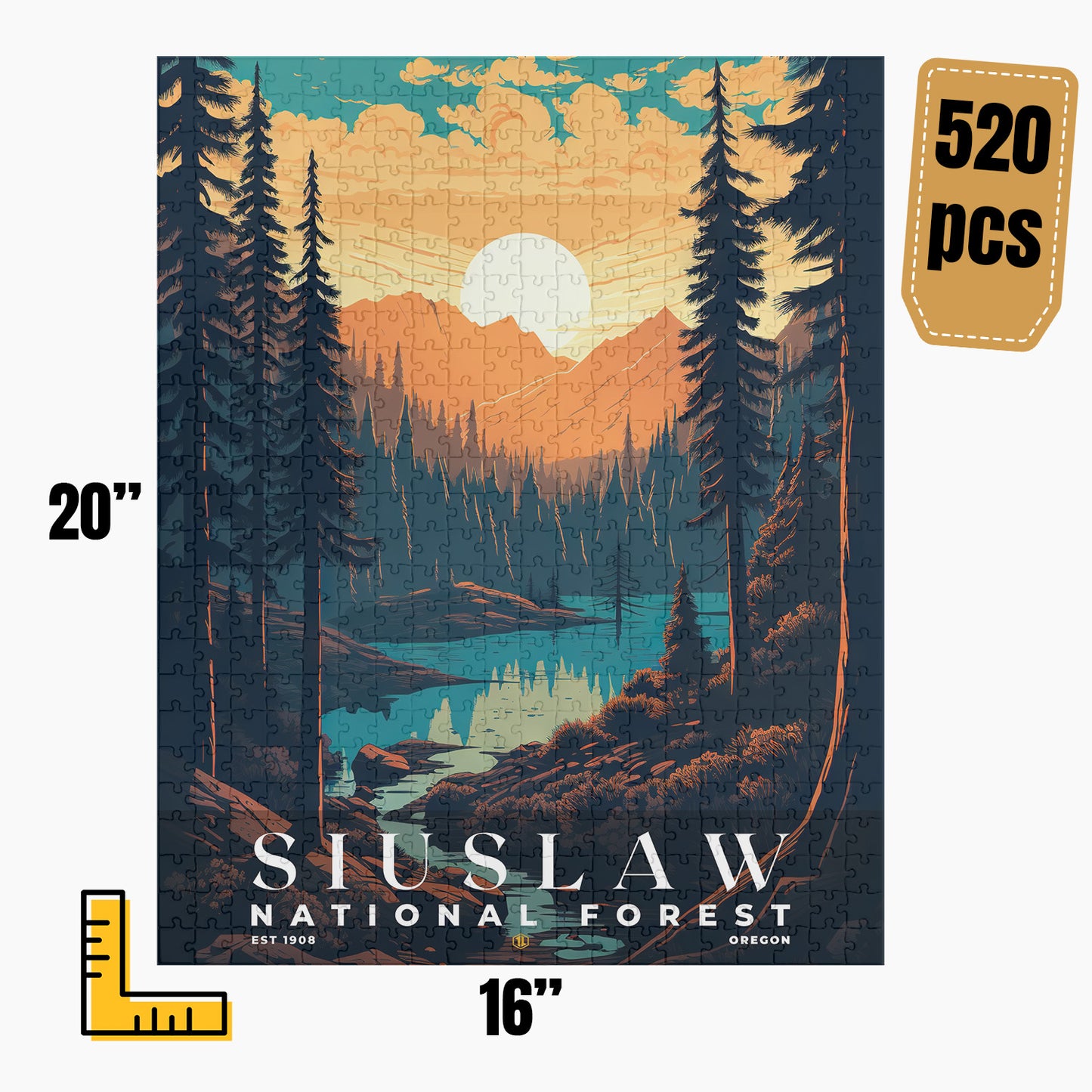 Siuslaw National Forest Puzzle | S01