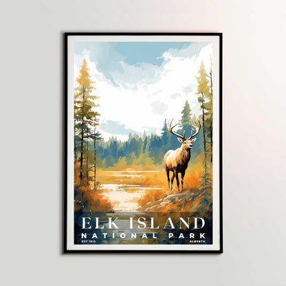 Elk Island National Park Poster | S08