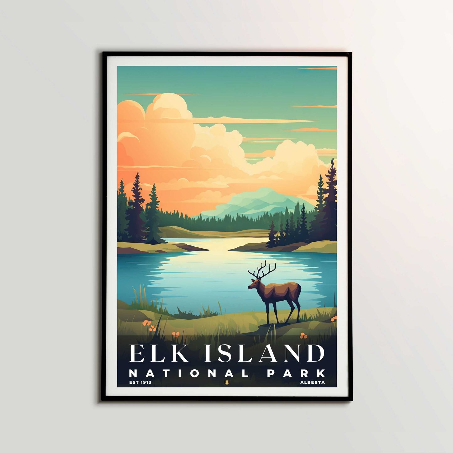 Elk Island National Park Poster | S05