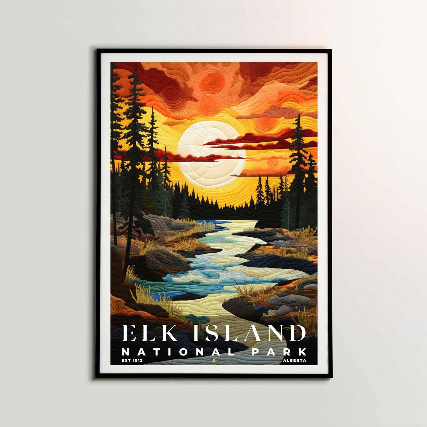 Elk Island National Park Poster | S09