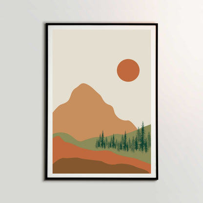 Boho Landscape Poster #30 | S01