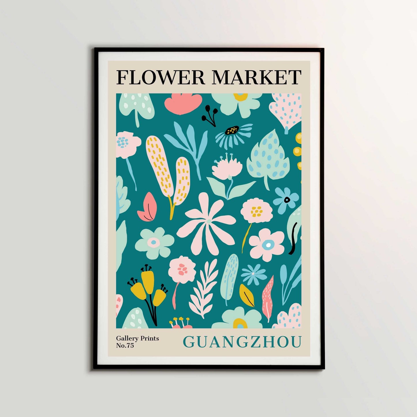 Guangzhou Flower Market Poster | S02