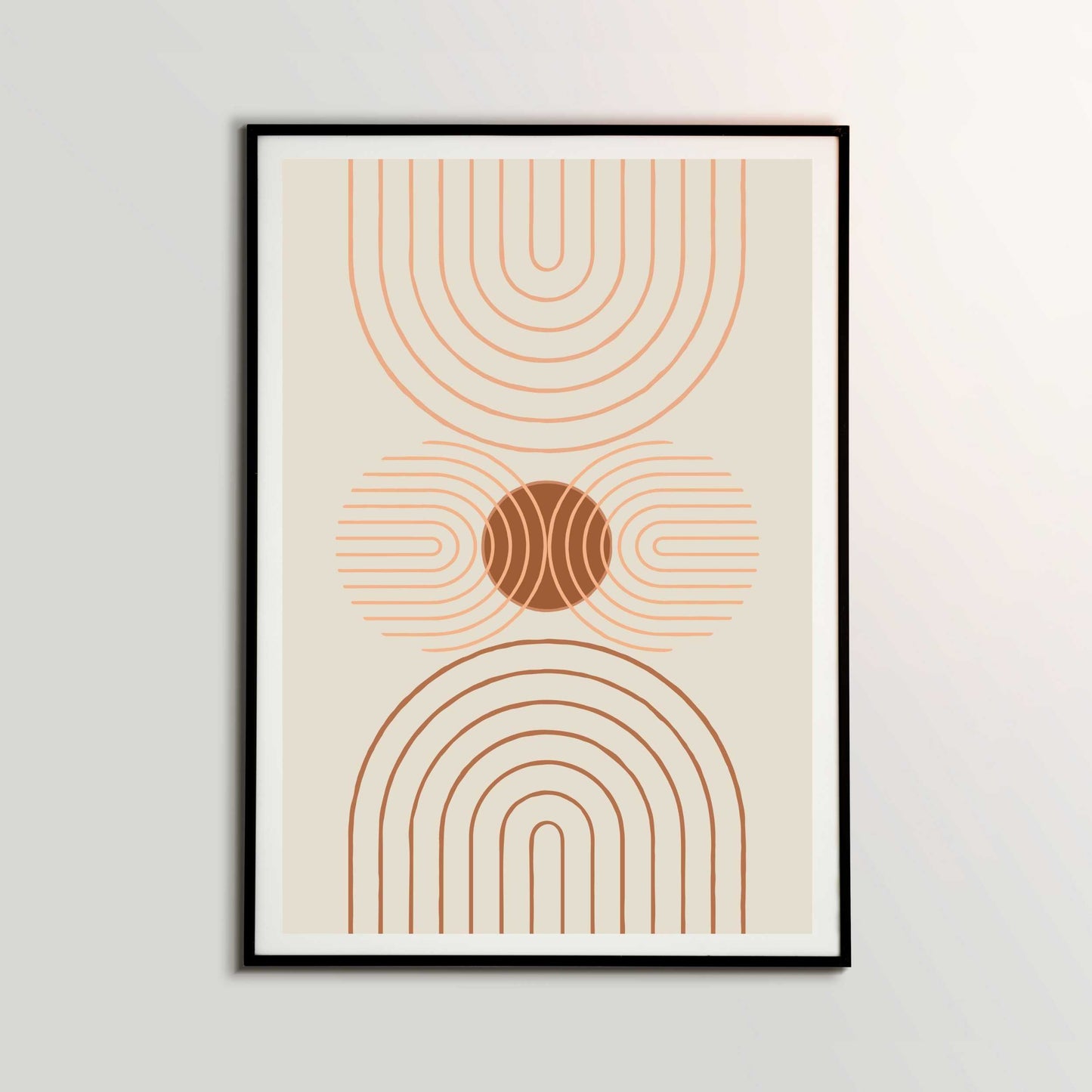 Boho Abstract Poster #07 | S01