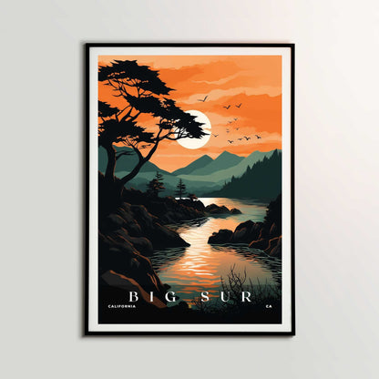 Big Sur Poster | US Travel | S01