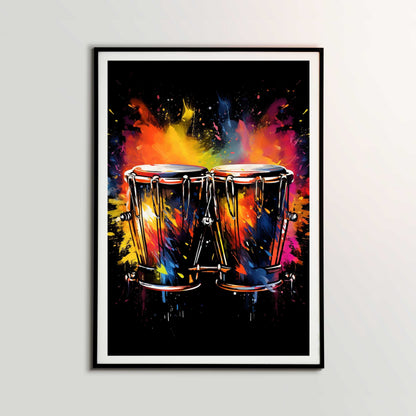 Bongo drums Poster | S01