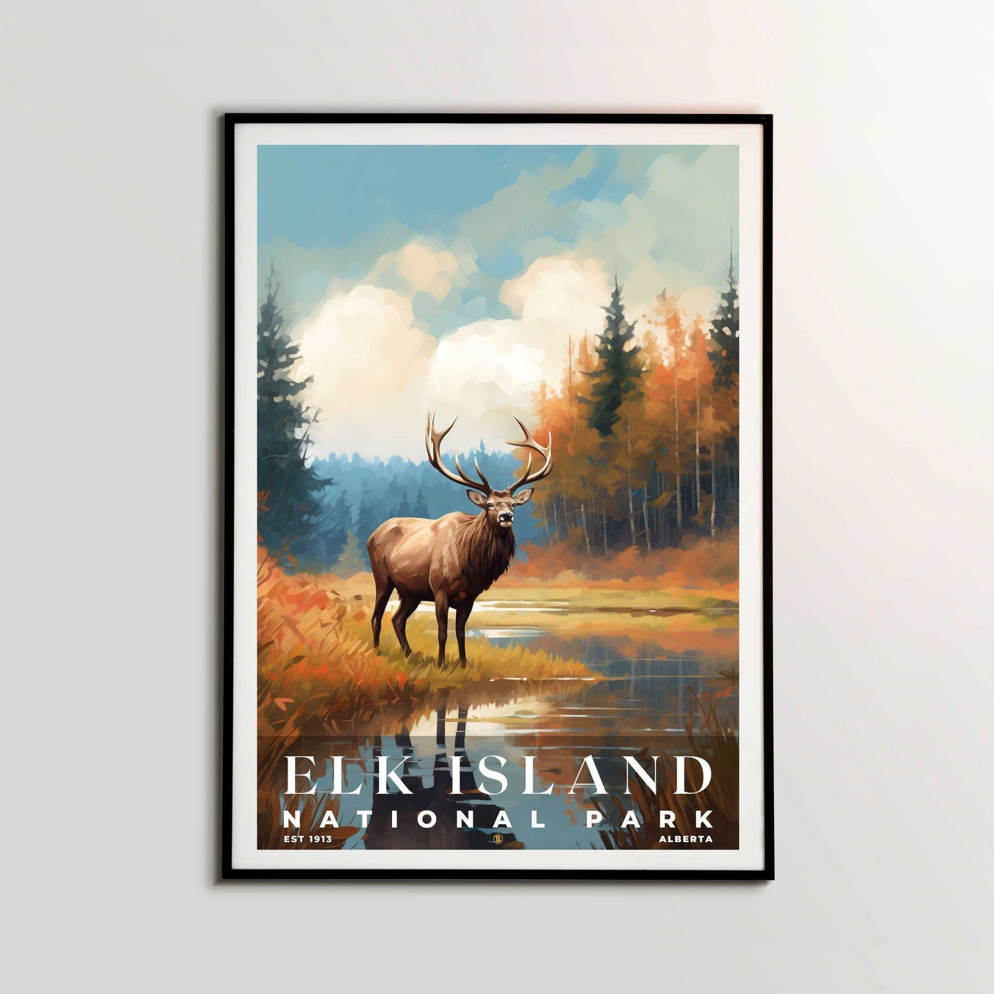 Elk Island National Park Poster | S06