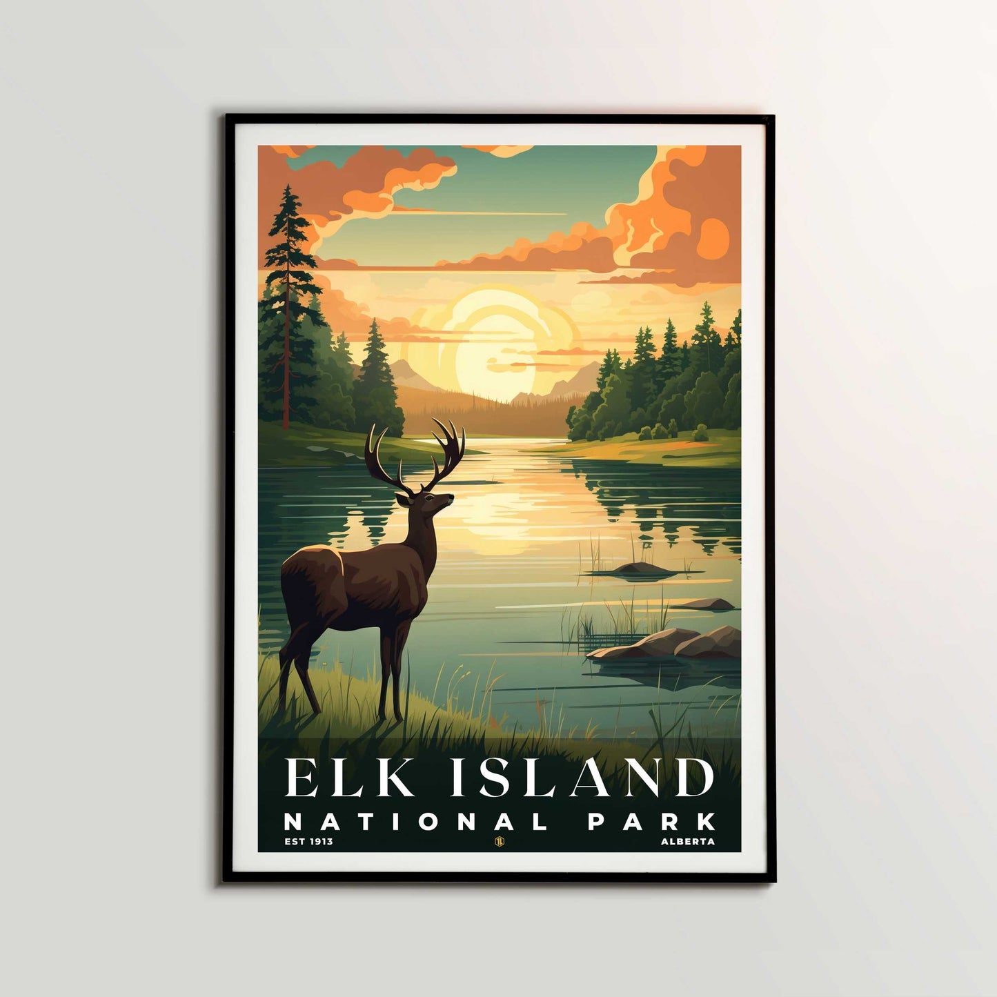 Elk Island National Park Poster | S07