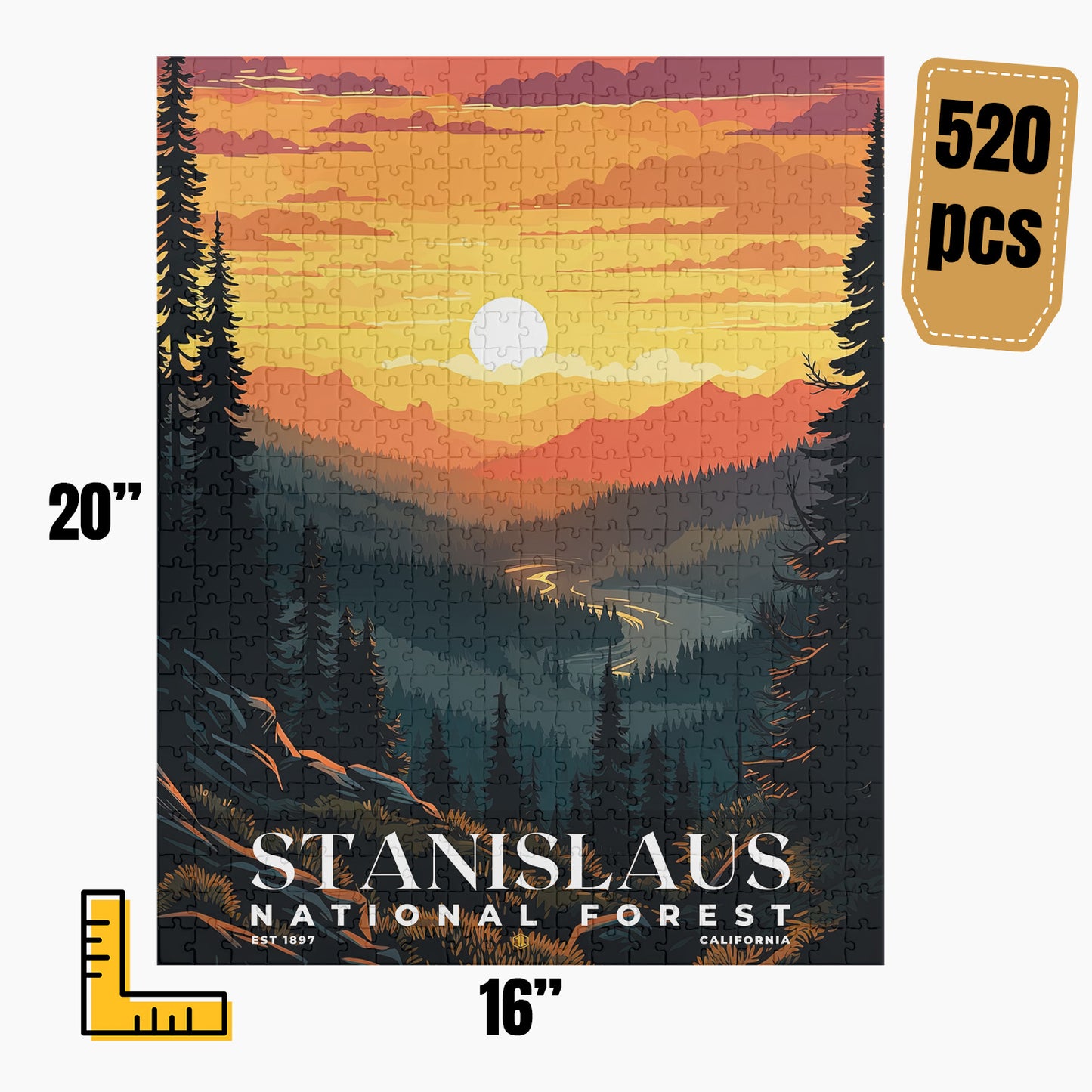 Stanislaus National Forest Puzzle | S01