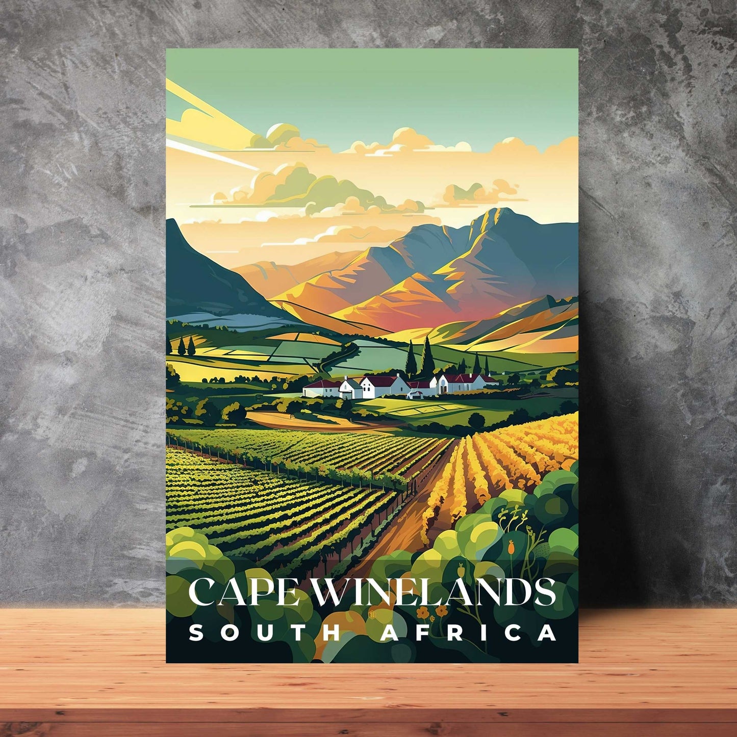 Cape Winelands Poster | S01