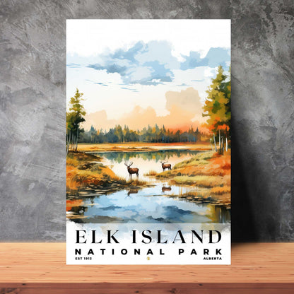 Elk Island National Park Poster | S04