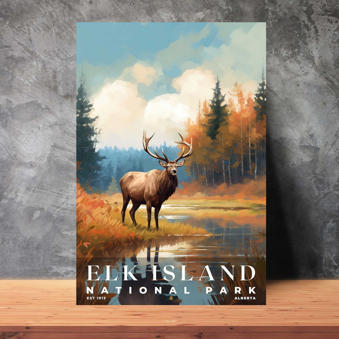 Elk Island National Park Poster | S06