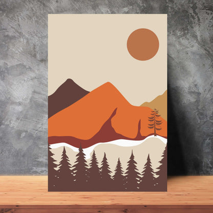 Boho Landscape Poster #07 | S01