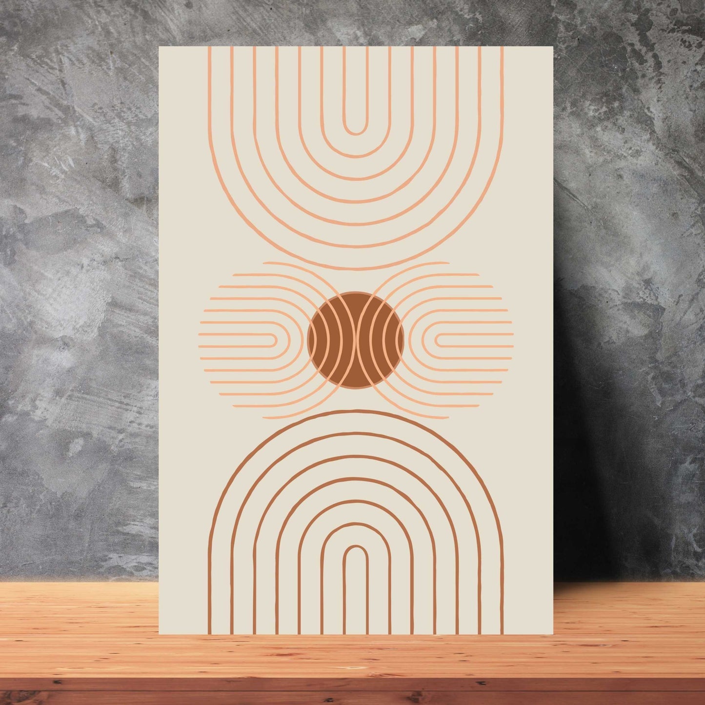 Boho Abstract Poster #07 | S01