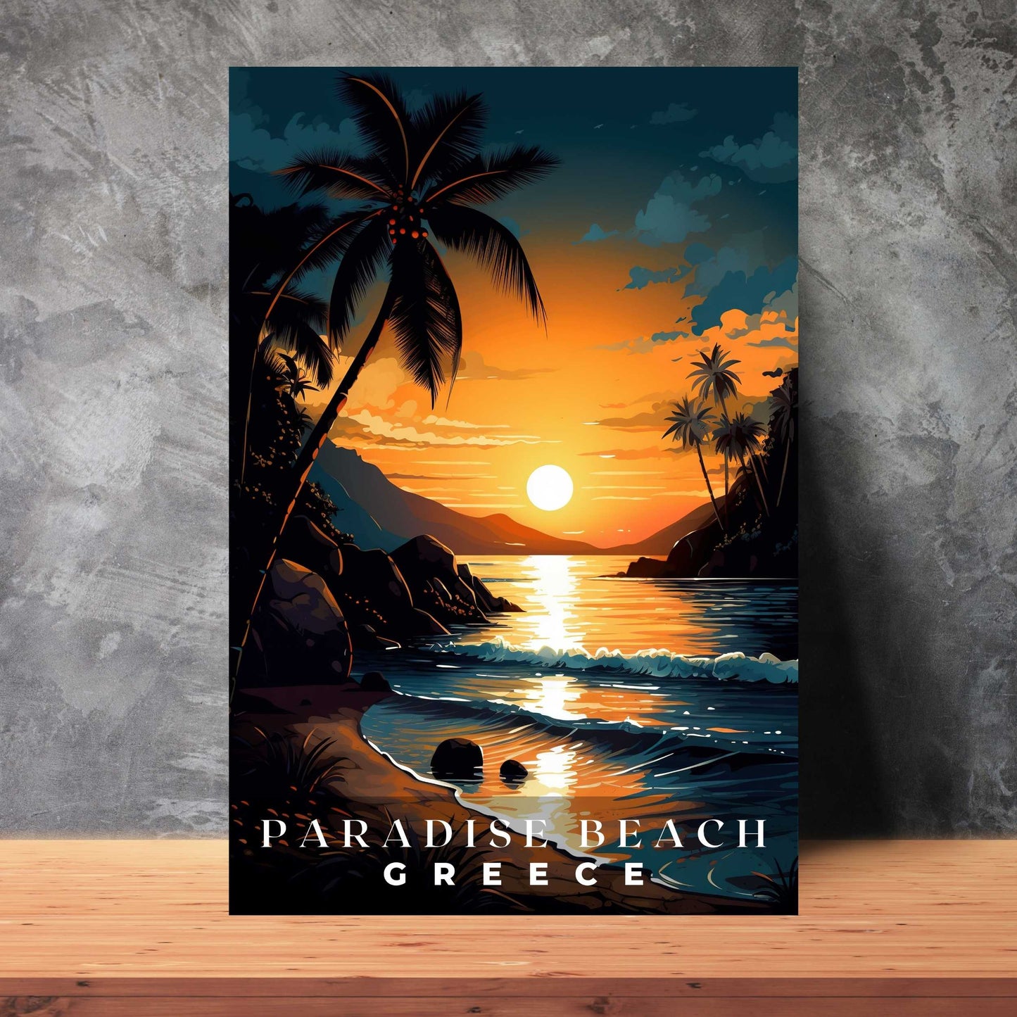 Paradise Beach Poster | S01