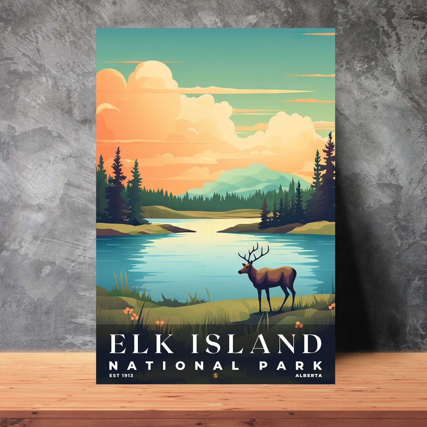 Elk Island National Park Poster | S05