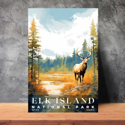 Elk Island National Park Poster | S08