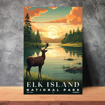 Elk Island National Park Poster | S07