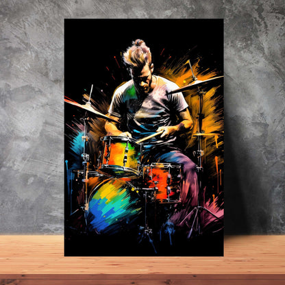 Male Drummer Poster | S01