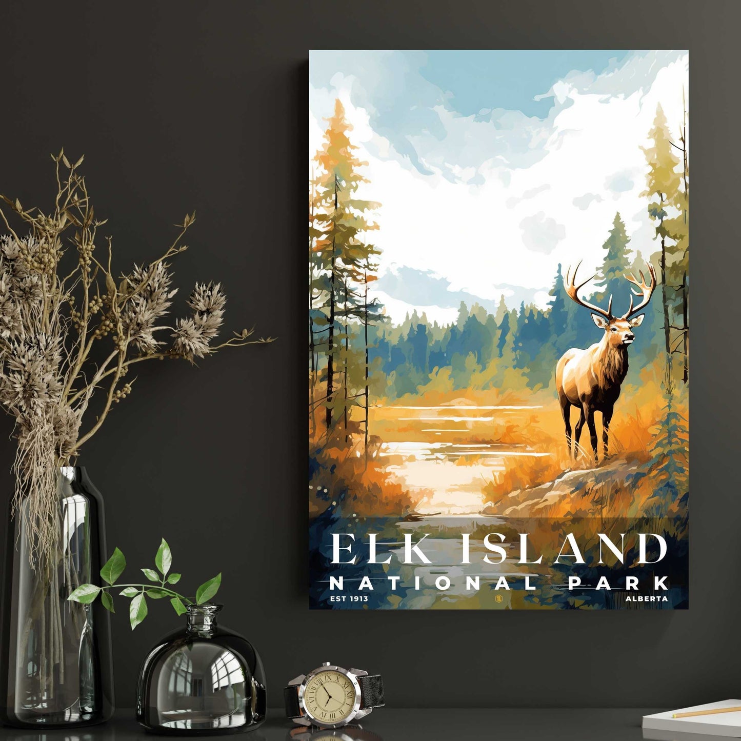 Elk Island National Park Poster | S08