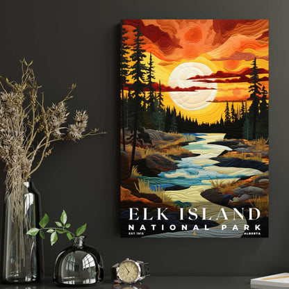 Elk Island National Park Poster | S09