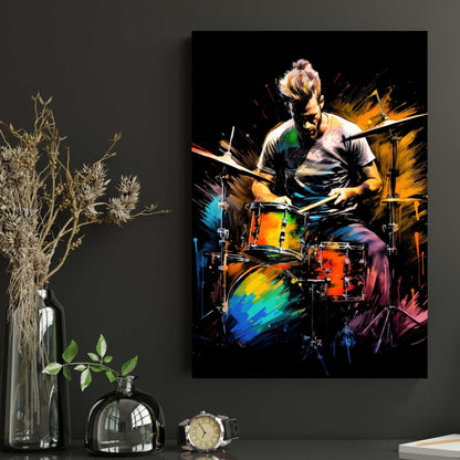 Male Drummer Poster | S01