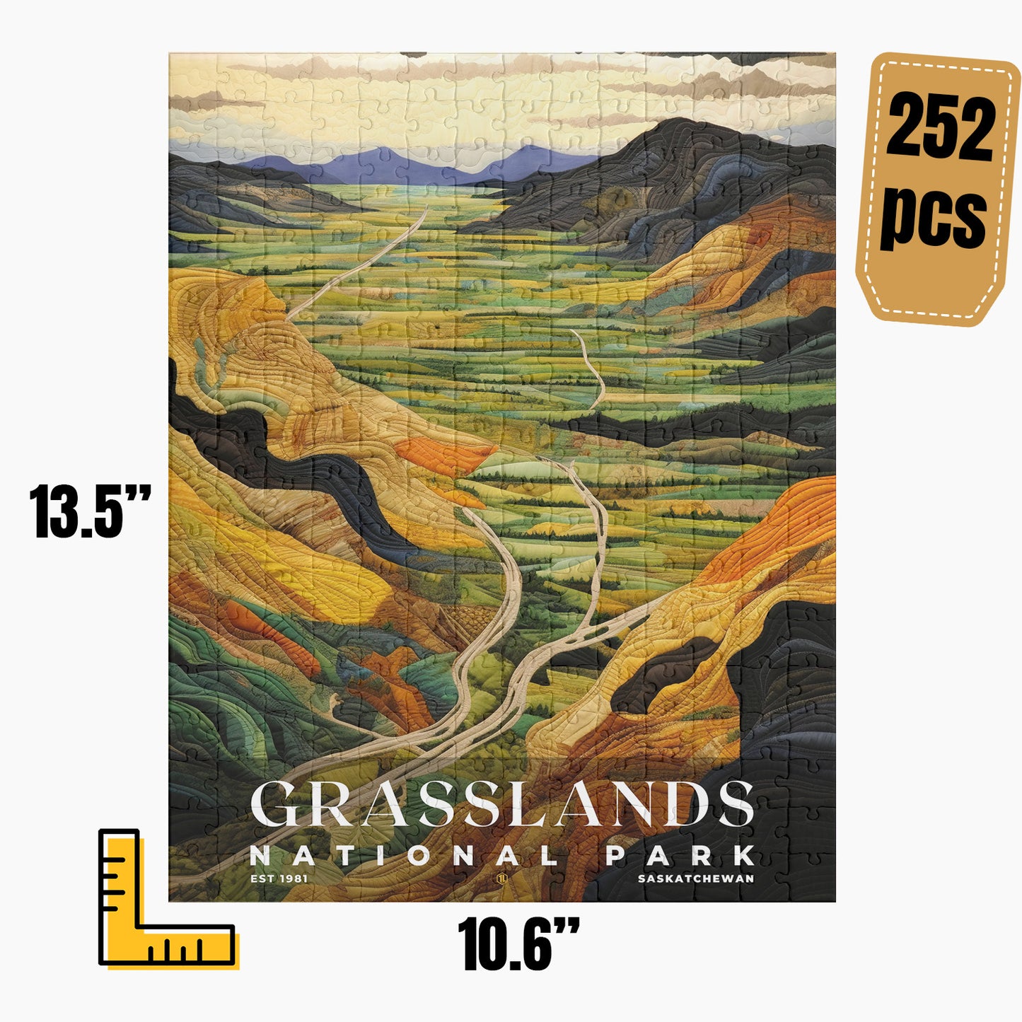 Grasslands National Park Puzzle | S09