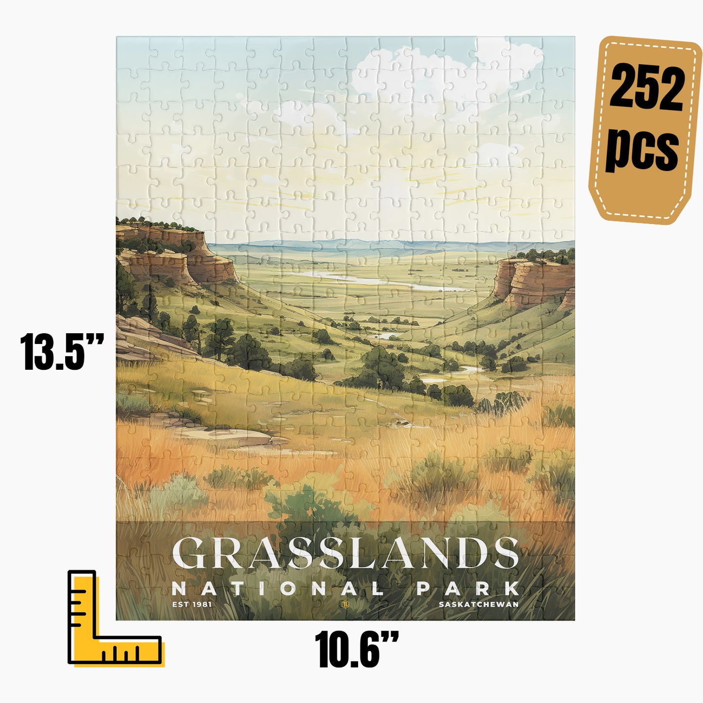 Grasslands National Park Puzzle | S08