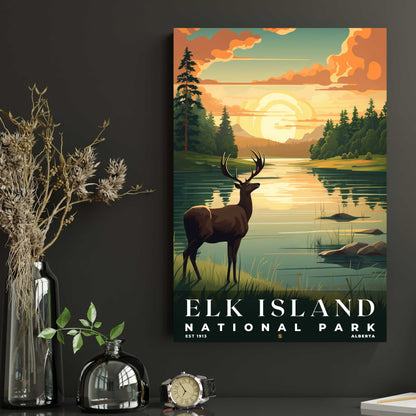 Elk Island National Park Poster | S07