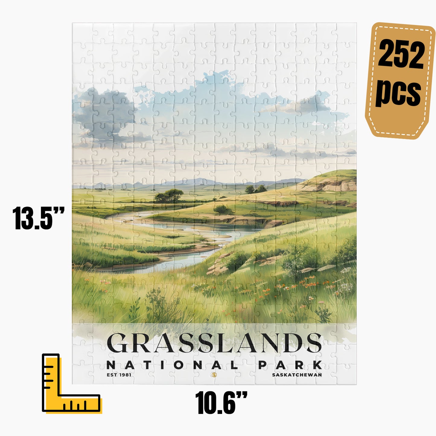 Grasslands National Park Puzzle | S04