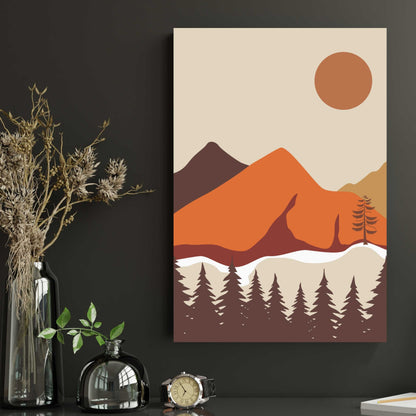 Boho Landscape Poster #07 | S01