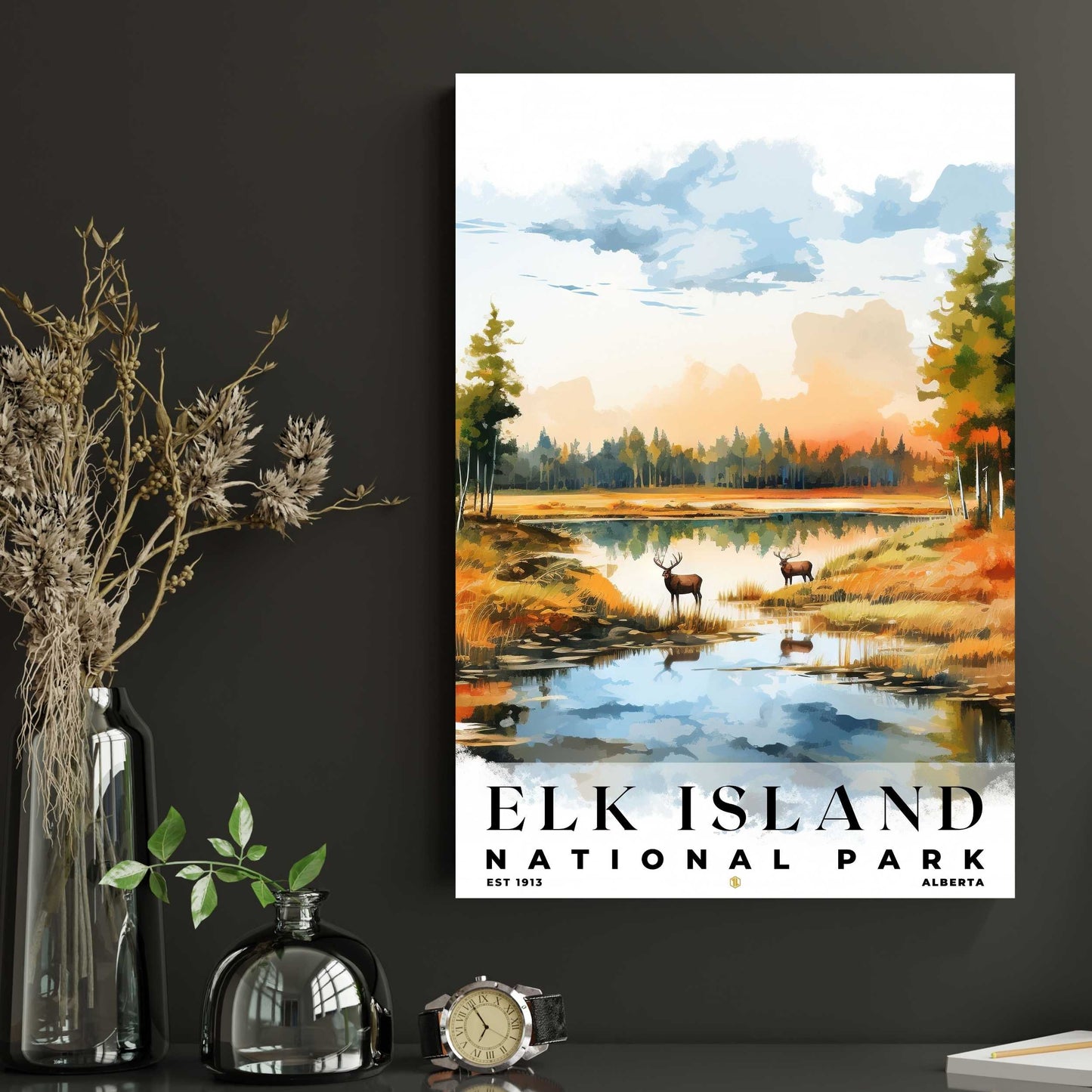 Elk Island National Park Poster | S04