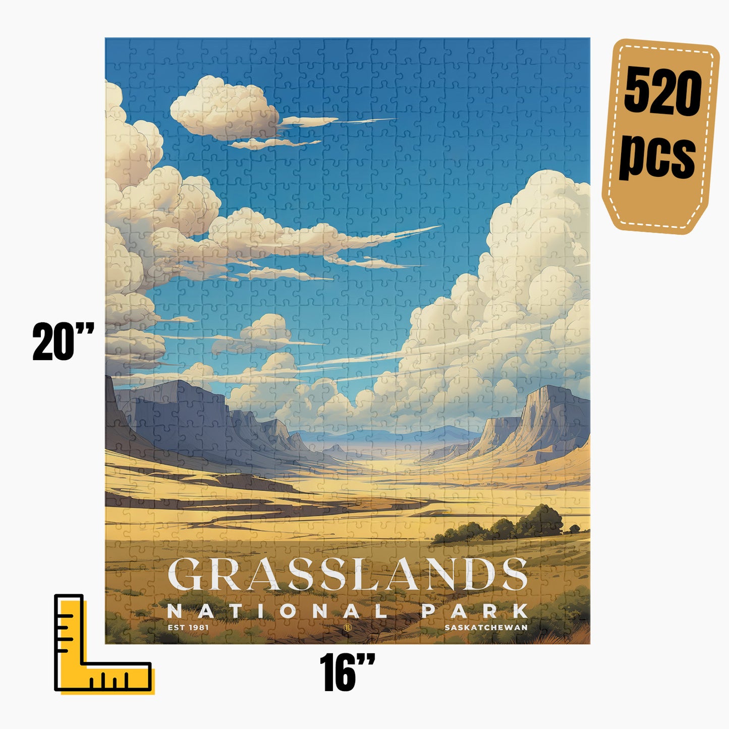 Grasslands National Park Puzzle | S07