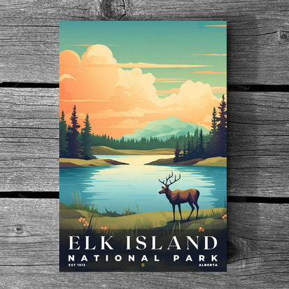 Elk Island National Park Poster | S05