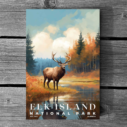 Elk Island National Park Poster | S06