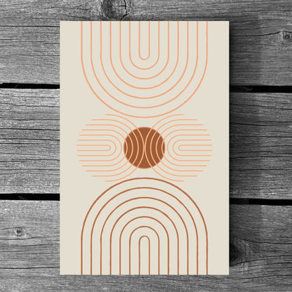 Boho Abstract Poster #07 | S01