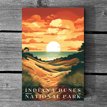 Indiana Dunes National Park Poster | US Travel | S01