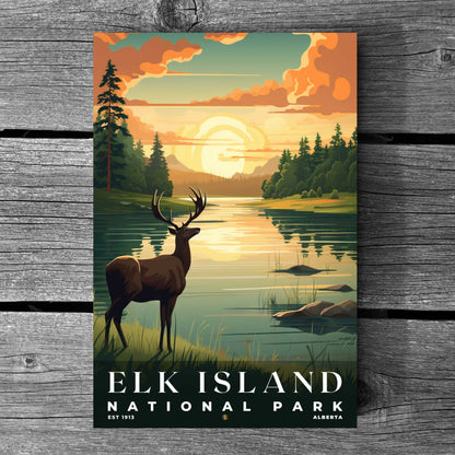 Elk Island National Park Poster | S07