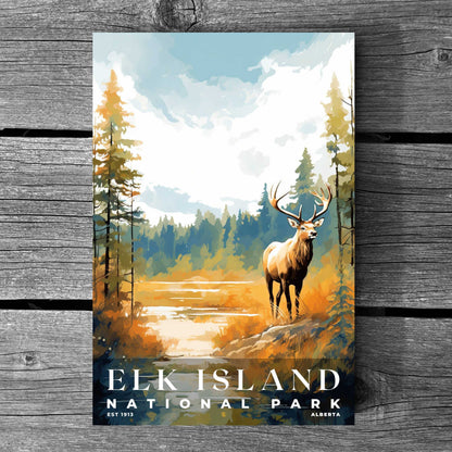 Elk Island National Park Poster | S08