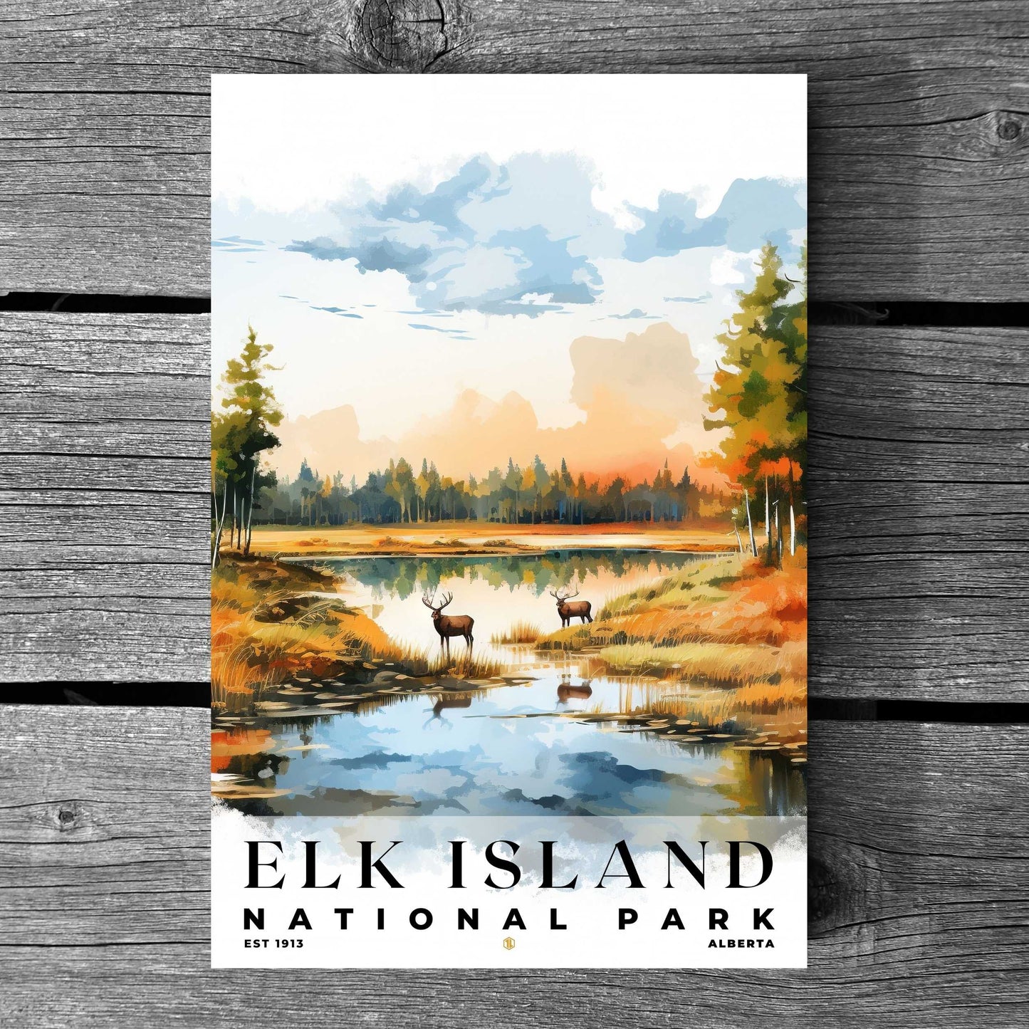 Elk Island National Park Poster | S04