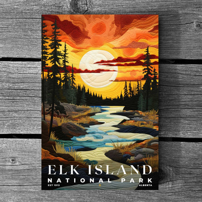 Elk Island National Park Poster | S09