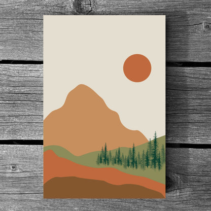 Boho Landscape Poster #30 | S01