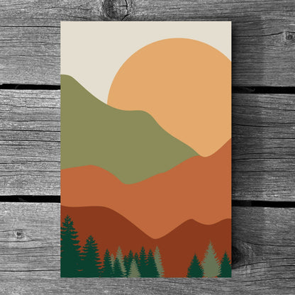 Boho Landscape Poster #24 | S01