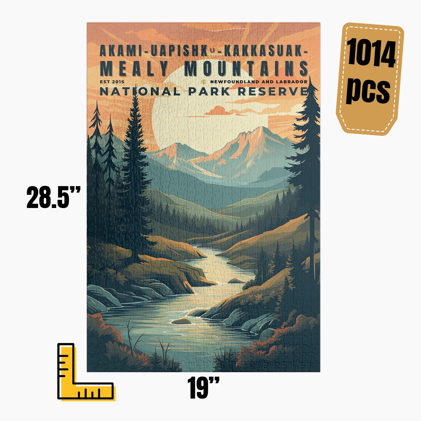 Akami-Uapishk-KakKasuak-Mealy Mountains National Park Puzzle | S01